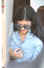 KYLIE JENNER Shopping at Fred Segal in Los Angeles