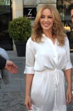 KYLIE MINOGUE Arrives at The Zoo Hotel in Berlin