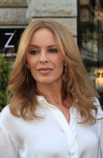 KYLIE MINOGUE Arrives at The Zoo Hotel in Berlin