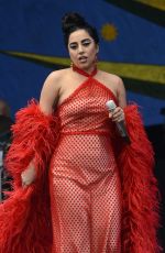 LADY GAGA and Tony Bennett Performs at New Orleans Jazz & Heritage Festival