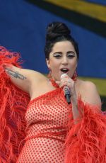 LADY GAGA and Tony Bennett Performs at New Orleans Jazz & Heritage Festival