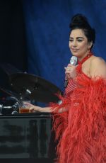 LADY GAGA and Tony Bennett Performs at New Orleans Jazz & Heritage Festival