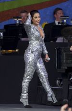 LADY GAGA and Tony Bennett Performs at New Orleans Jazz & Heritage Festival