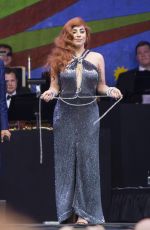 LADY GAGA and Tony Bennett Performs at New Orleans Jazz & Heritage Festival