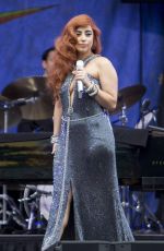 LADY GAGA and Tony Bennett Performs at New Orleans Jazz & Heritage Festival