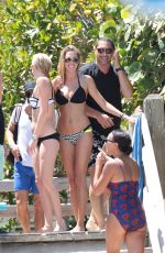 LAUREN STONER in Bikini on the Beach in Miami 04/19/2015