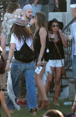 LEA MICHELE and Matthew Paetz at 2015 Coachella Music Festival, Day 2