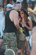 LEA MICHELE and Matthew Paetz at 2015 Coachella Music Festival, Day 2