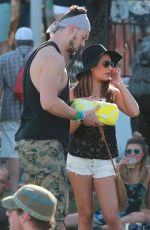 LEA MICHELE and Matthew Paetz at 2015 Coachella Music Festival, Day 2