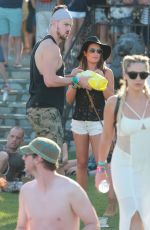 LEA MICHELE and Matthew Paetz at 2015 Coachella Music Festival, Day 2