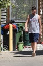 LEA MICHELE and Matthew Paetz Out Hiking in Los Angeles