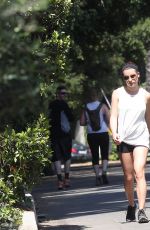 LEA MICHELE and Matthew Paetz Out Hiking in Los Angeles