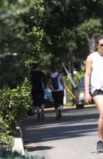 LEA MICHELE and Matthew Paetz Out Hiking in Los Angeles