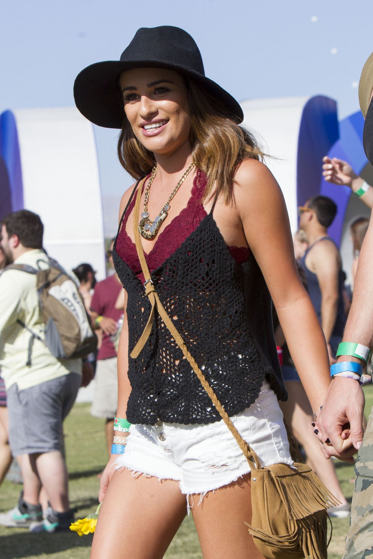 LEA MICHELE at 2015 Coachella Music Festival, Day 2 LEA MICHELE at 2015 Coachella Music Festival, Day 2