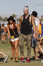 LEA MICHELE at 2015 Coachella Music Festival, Day 2