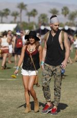 LEA MICHELE at 2015 Coachella Music Festival, Day 2