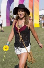 LEA MICHELE at 2015 Coachella Music Festival, Day 2