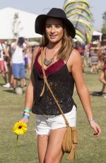 LEA MICHELE at 2015 Coachella Music Festival, Day 2