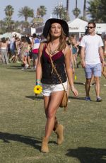 LEA MICHELE at 2015 Coachella Music Festival, Day 2