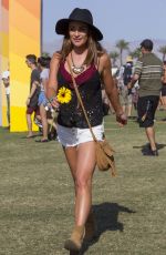 LEA MICHELE at 2015 Coachella Music Festival, Day 2