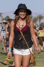 LEA MICHELE at 2015 Coachella Music Festival, Day 2