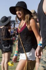 LEA MICHELE at 2015 Coachella Music Festival, Day 2
