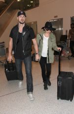 LEA MICHELE at Los Angeles International Airport