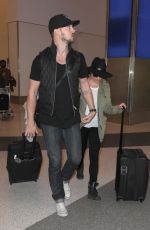 LEA MICHELE at Los Angeles International Airport