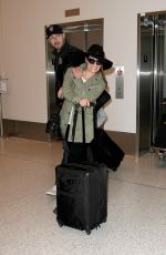 LEA MICHELE at Los Angeles International Airport