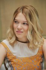 LEA SEZDOUX at Spectre Press Junket in Mexico City