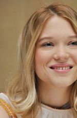 LEA SEZDOUX at Spectre Press Junket in Mexico City