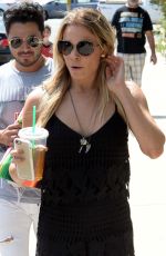 LEANN RIMES Heading to Her Tour Bus in Woodland Hills