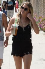 LEANN RIMES Heading to Her Tour Bus in Woodland Hills