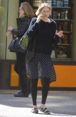 LEELEE SOBIESKI Out and About in New York 04/28/2015