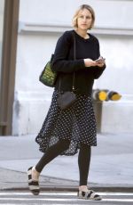 LEELEE SOBIESKI Out and About in New York 04/28/2015