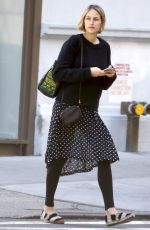LEELEE SOBIESKI Out and About in New York 04/28/2015