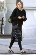 LEELEE SOBIESKI Out and About in New York 04/28/2015