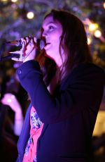 LEIGHTON MEESETER Performs at The Skybar in West Hollywood