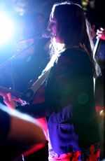 LEIGHTON MEESETER Performs at The Skybar in West Hollywood