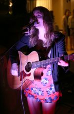 LEIGHTON MEESETER Performs at The Skybar in West Hollywood