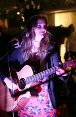 LEIGHTON MEESETER Performs at The Skybar in West Hollywood