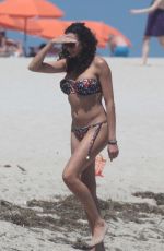 LILLY BECKER in Bikini at a Beach in Miami