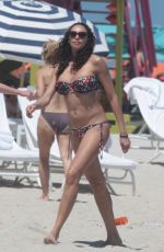 LILLY BECKER in Bikini at a Beach in Miami