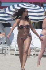 LILLY BECKER in Bikini at a Beach in Miami