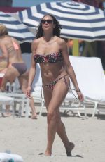 LILLY BECKER in Bikini at a Beach in Miami