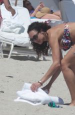 LILLY BECKER in Bikini at a Beach in Miami