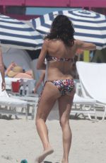 LILLY BECKER in Bikini at a Beach in Miami