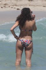 LILLY BECKER in Bikini at a Beach in Miami