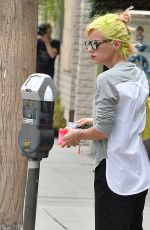 LILY ALLEN Out and About in West Hollywood 04/23/2015