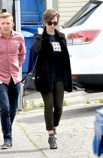 LILY COLLINS and Her Mom Out and About in Los Angeles